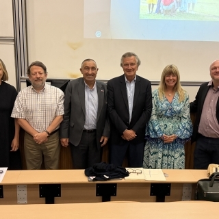 Les conferenciers de la matinée